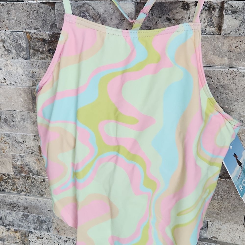 NWT Roxy Tropics Hype Crop Bikini Top Size Small - Picture 3 of 6